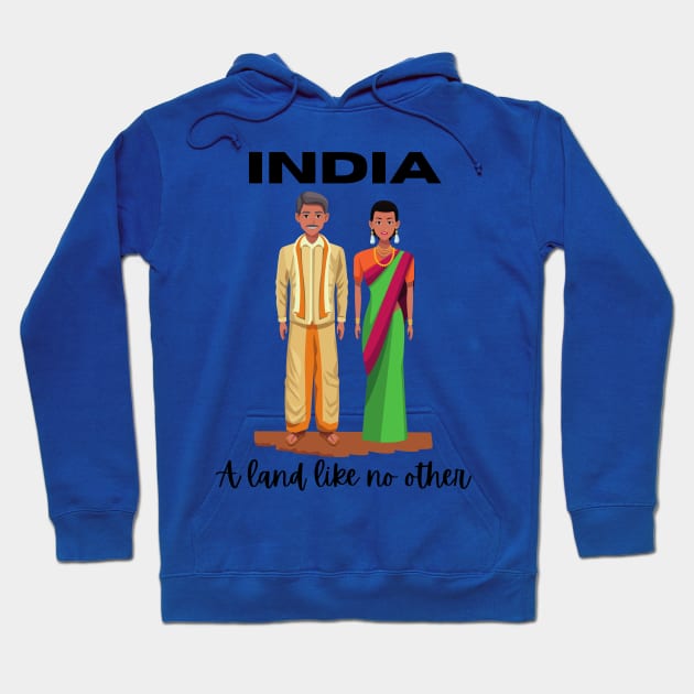 I Love India I Love Desi Hoodie by TheMugzzShop